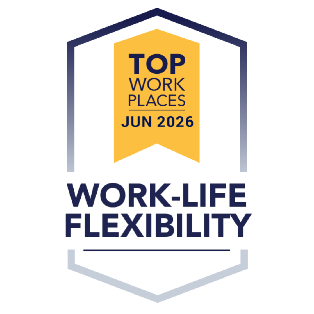 Top Workplaces Work-Life Flexibility award badge