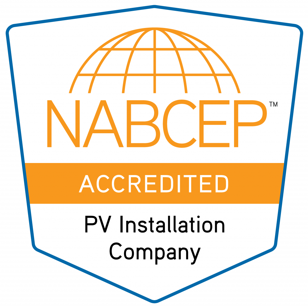 NABCEP Accredited PV Installation Company badge