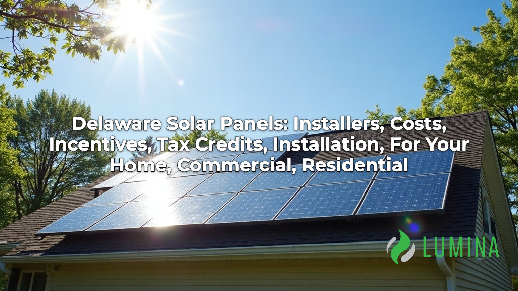 Delaware solar panels installed across a home roofline by local installers to reduce the electric bill