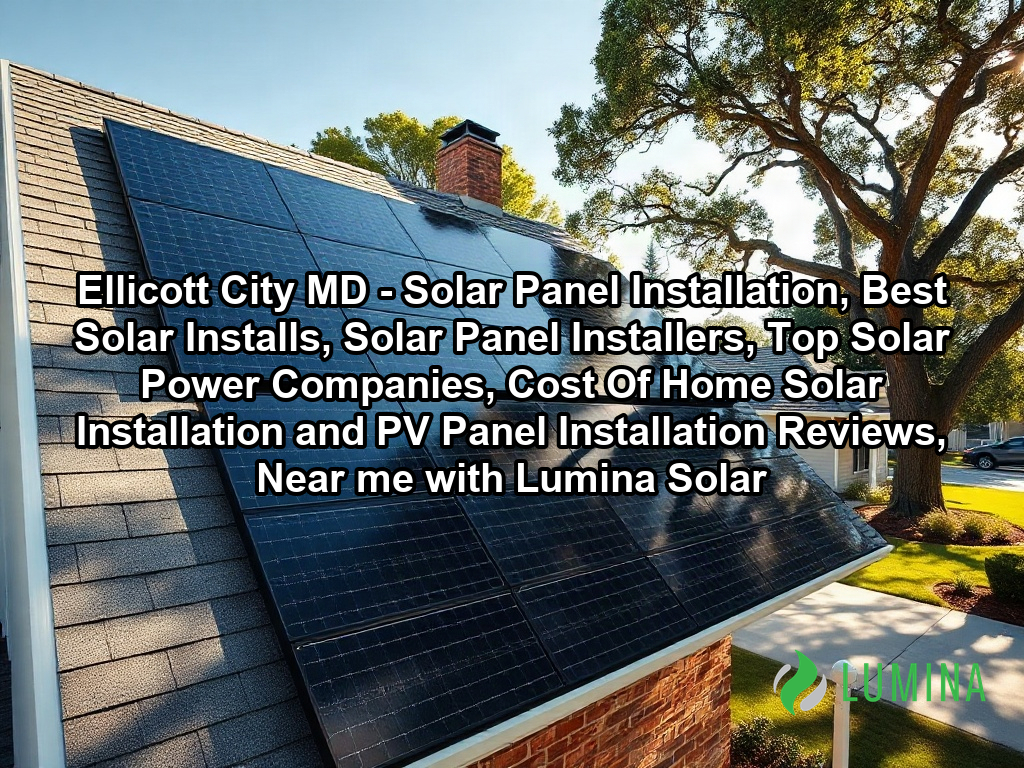 A low-angle, bright daytime shot of a clean, shingle-roofed suburban American home featuring a sleek, professionally integrated array of black-framed monocrystalline solar panels covering the south-facing roof slope. The scene includes native landscaping like a manicured lawn and mature oak trees, emphasizing the property as a modern, energy-efficient residence.