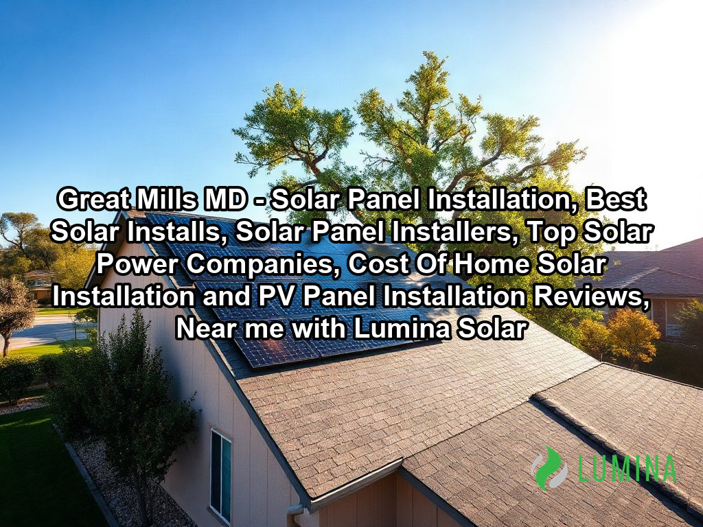 A bright, sunlit afternoon view of a suburban single-family home featuring a clean, professional installation of dark-toned monocrystalline solar panels flush-mounted onto a traditional asphalt-shingled roof. The surrounding landscape includes a neatly manicured lawn and native oak trees, captured from an eye-level perspective that highlights the finished integration of the energy system with the home’s architecture.