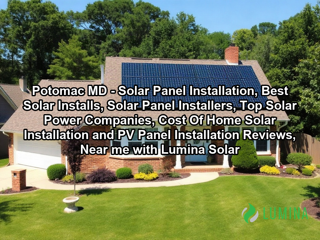 A professional real estate photograph of a single-family suburban home in the United States, featuring a clean, modern array of photovoltaic solar panels seamlessly integrated onto the south-facing slope of a shingled roof. The scene is captured in clear, natural daylight, showing lush green lawn and mature native landscaping surrounding the property, emphasizing a finished, high-quality residential energy upgrade.