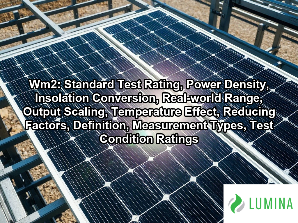 Sunlight hits a monocrystalline solar panel module to show how high efficiency relates to optimal power density in wm2 on a page about Wm2: Standard Test Rating, Power Density, Insolation Conversion, Real-world Range, Output Scaling, Temperature Effect, Reducing Factors, Definition, Measurement Types, Test Condition Ratings